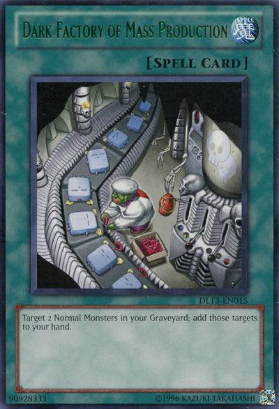 Dark Factory of Mass Production (Green) [DL13-EN015] Rare - Josh's Cards