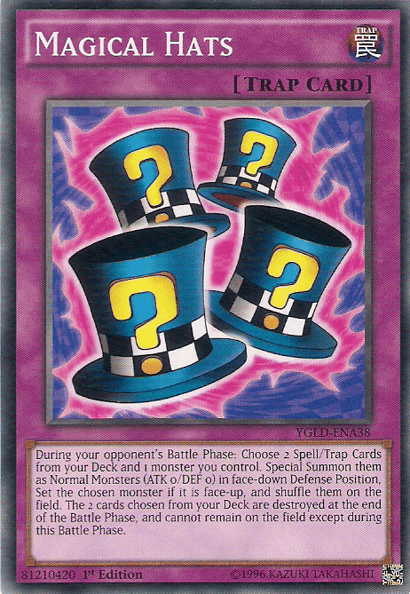 Magical Hats [YGLD-ENA38] Common - Josh's Cards