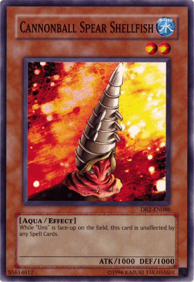 Cannonball Spear Shellfish [DR2-EN086] Common - Josh's Cards