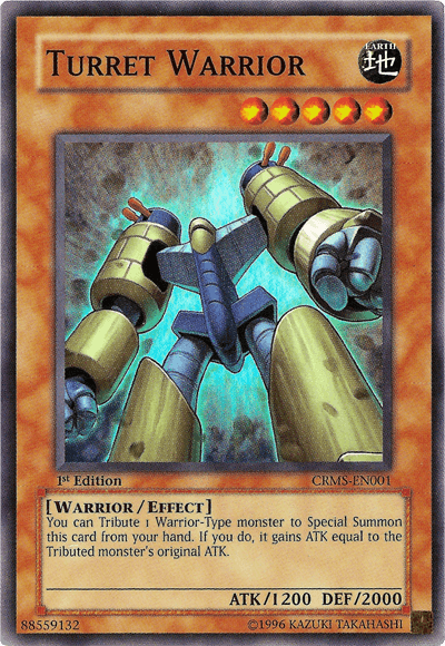 Turret Warrior [CRMS-EN001] Super Rare - Josh's Cards