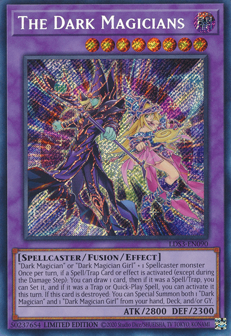 The Dark Magicians [LDS3-EN090] Secret Rare - Josh's Cards