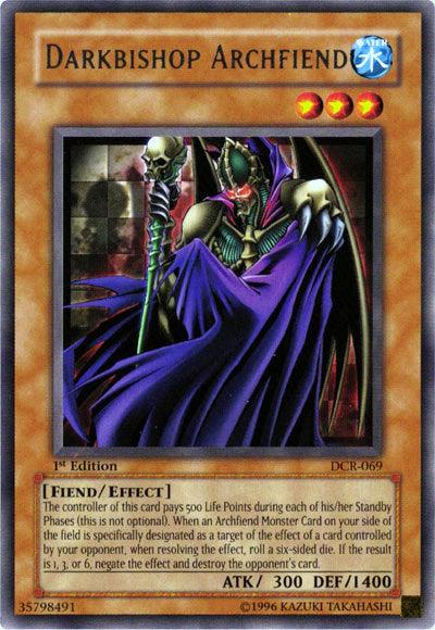 Darkbishop Archfiend [DCR-069] Rare - Josh's Cards