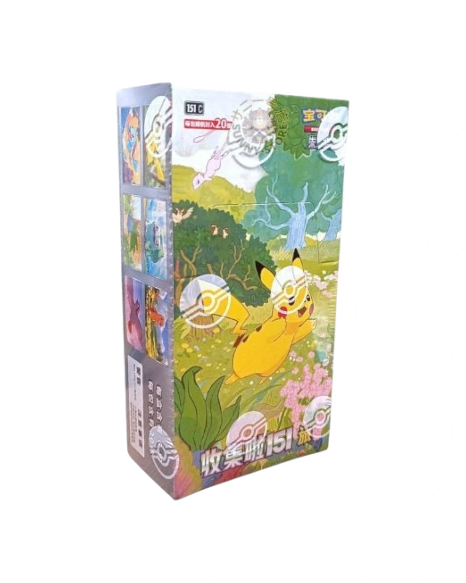 Pokémon TCG: Collect 151 Journey Jumbo Booster Box - Simplified Chinese