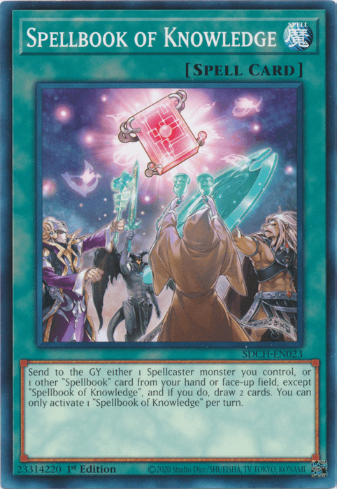 Spellbook of Knowledge [SDCH-EN023] Common - Josh's Cards