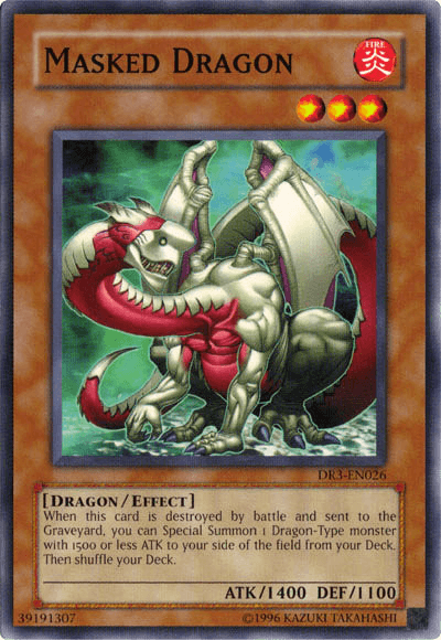 Masked Dragon [DR3-EN026] Common - Josh's Cards