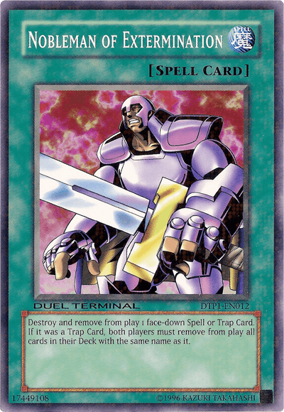 Nobleman of Extermination [DTP1-EN012] Common - Josh's Cards
