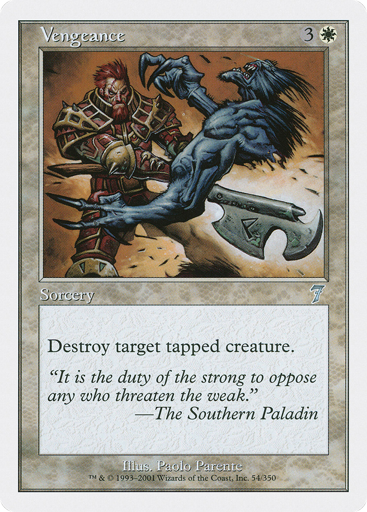 Vengeance [Seventh Edition] Foil