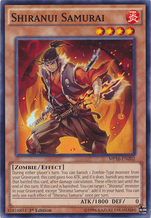 Shiranui Samurai [MP16-EN202] Common - Josh's Cards
