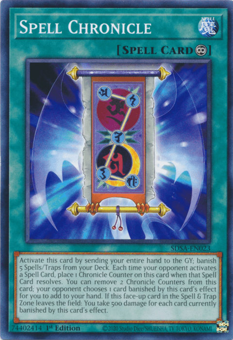 Spell Chronicle [SDSA-EN023] Common - Josh's Cards