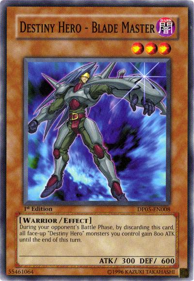 Destiny Hero - Blade Master [DP05-EN008] Common - Josh's Cards