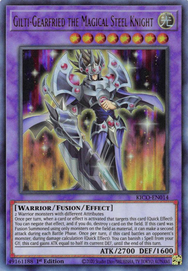 Gilti-Gearfried the Magical Steel Knight (Ultra Rare) [KICO-EN014] Ultra Rare - Josh's Cards