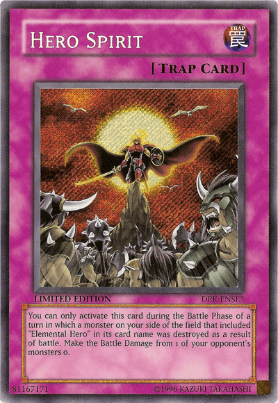 Hero Spirit [DPK-ENSE3] Super Rare - Josh's Cards