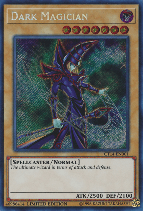 Dark Magician [CT14-EN001] Secret Rare - Josh's Cards