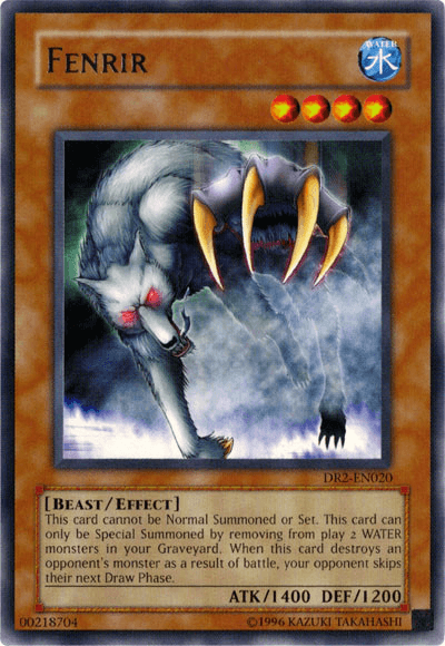 Fenrir [DR2-EN020] Rare - Josh's Cards