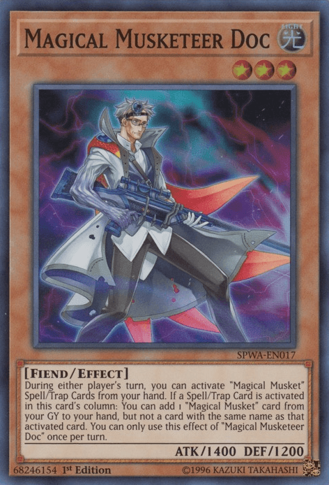 Magical Musketeer Doc [SPWA-EN017] Super Rare - Josh's Cards