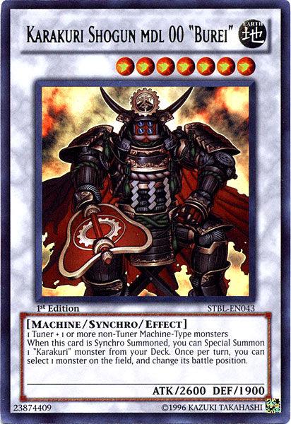Karakuri Shogun mdl 00 Burei [STBL-EN043] Ultra Rare - Josh's Cards