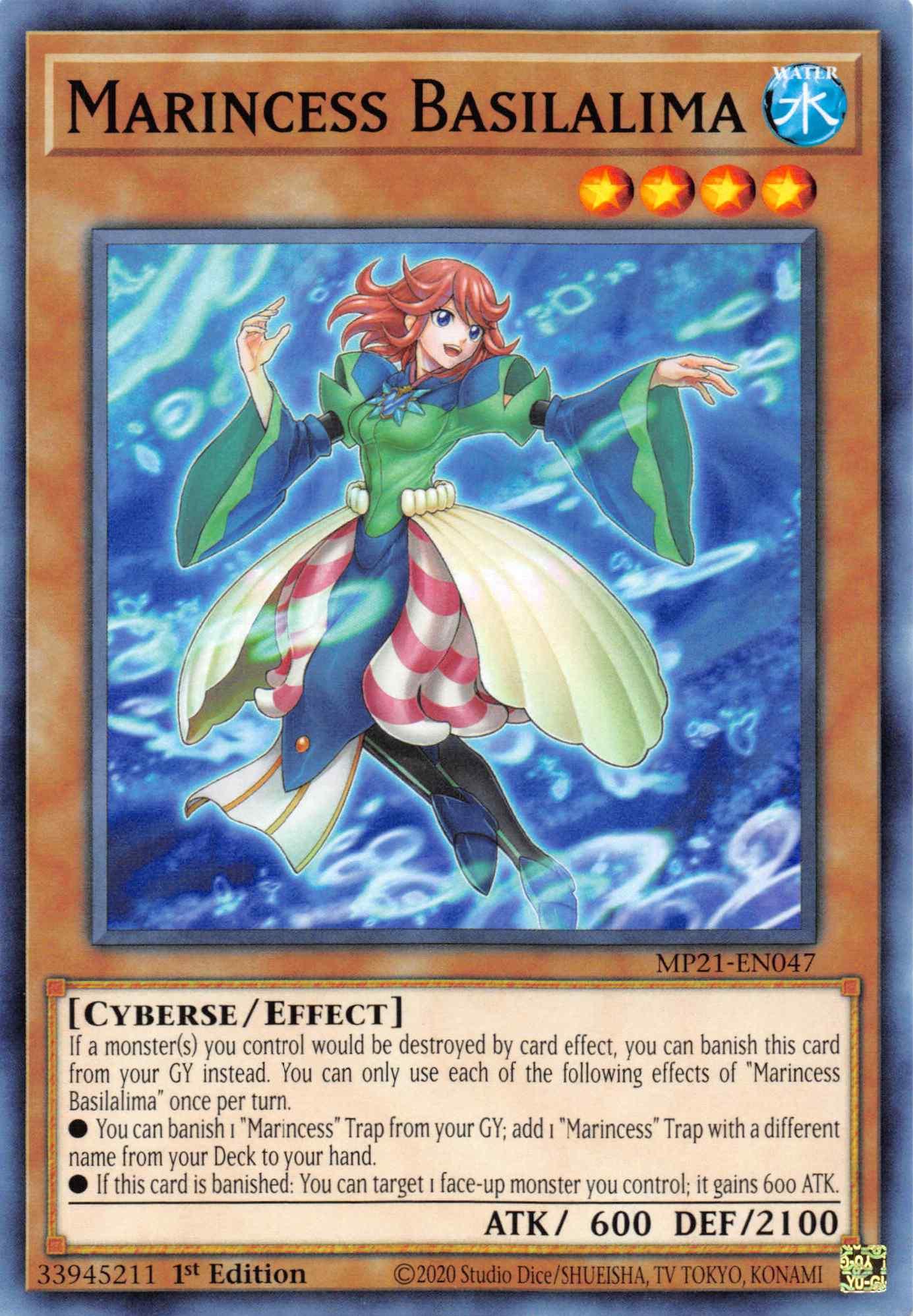 Marincess Basilalima [MP21-EN047] Common - Josh's Cards