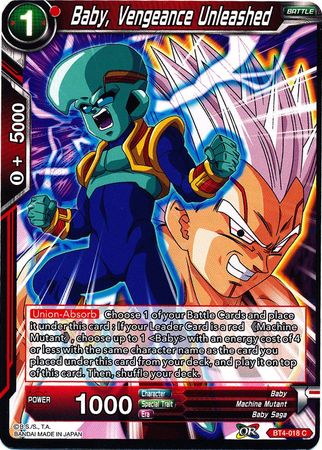 Baby, Vengeance Unleashed (BT4-018) [Colossal Warfare] Parallel Foil