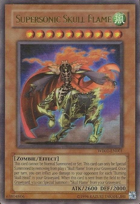 Supersonic Skull Flame [WB01-EN001] Super Rare - Josh's Cards