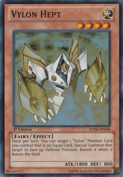 Vylon Hept [HA06-EN008] Super Rare - Josh's Cards