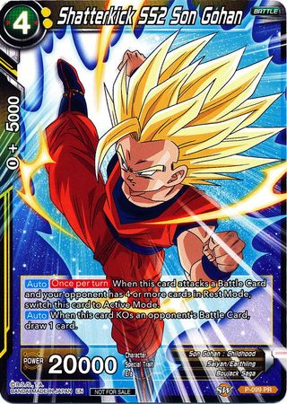 Shatterkick SS2 Son Gohan (P-099) [Promotion Cards] Parallel Foil
