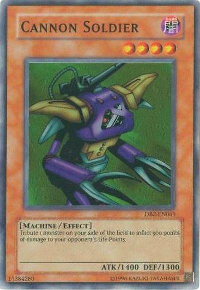 Cannon Soldier [DB2-EN061] Super Rare - Josh's Cards