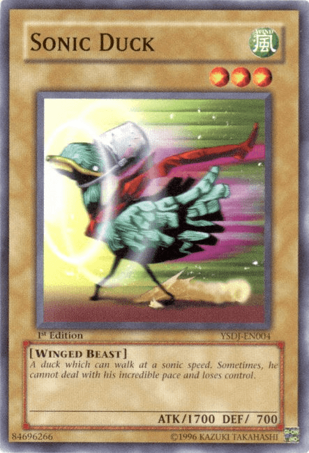 Sonic Duck [YSDJ-EN004] Common - Josh's Cards