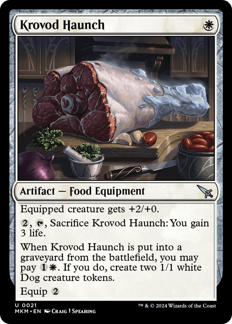 Krovod Haunch [Murders at Karlov Manor] - Josh's Cards