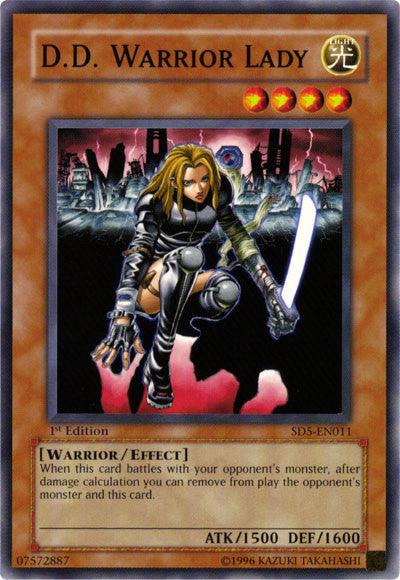 D.D. Warrior Lady [SD5-EN011] Common - Josh's Cards