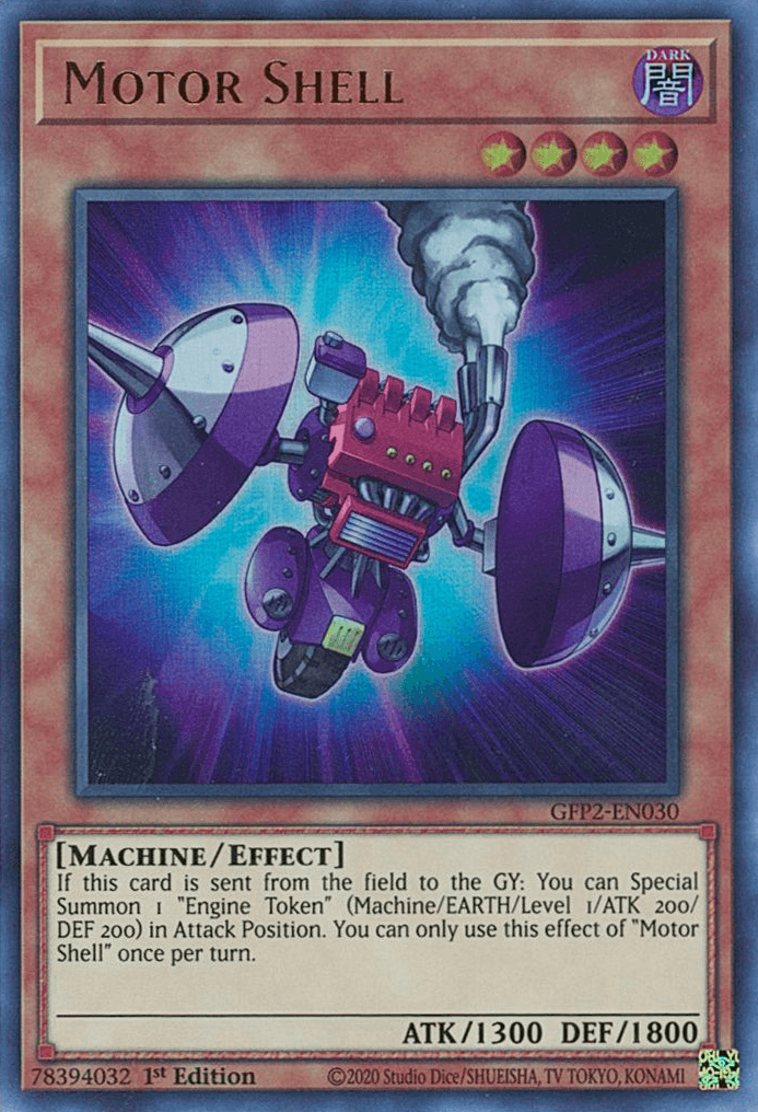 Motor Shell [GFP2-EN030] Ultra Rare - Josh's Cards