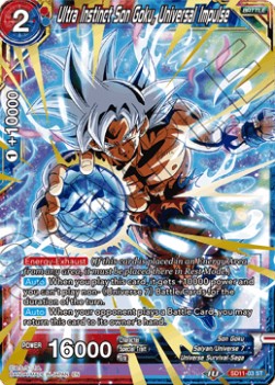 Ultra Instinct Son Goku, Universal Impulse (Starter Deck - Instinct Surpassed) (SD11-03) [Universal Onslaught] Parallel Foil