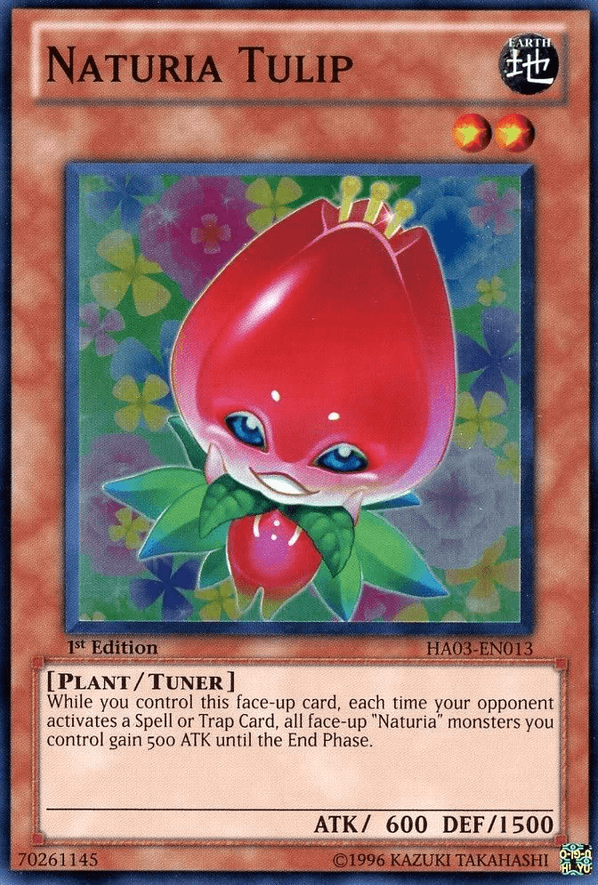 Naturia Tulip [HA03-EN013] Super Rare - Josh's Cards