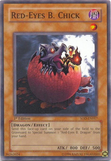 Red-Eyes B. Chick [SOD-EN017] Common - Josh's Cards
