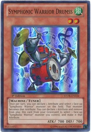 Symphonic Warrior Drumss [STOR-EN034] Super Rare - Josh's Cards
