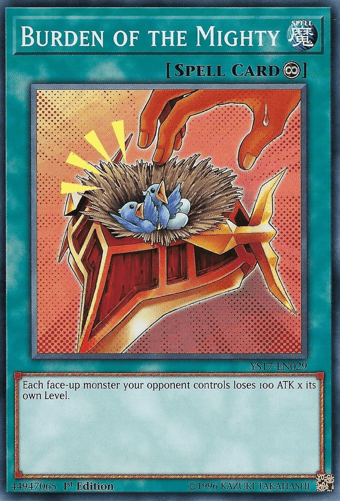Burden of the Mighty [YS17-EN029] Common - Josh's Cards