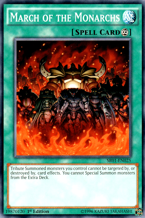 March of the Monarchs [SR01-EN025] Common - Josh's Cards