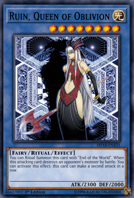 Ruin, Queen of Oblivion [MP18-EN231] Common - Josh's Cards