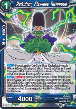 Paikuhan, Flawless Technique (BT12-043) [Vicious Rejuvenation] Parallel Foil