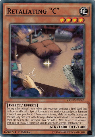 Retaliating "C" [CORE-EN045] Common - Josh's Cards