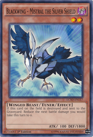 Blackwing - Mistral the Silver Shield [LC5D-EN117] Common - Josh's Cards
