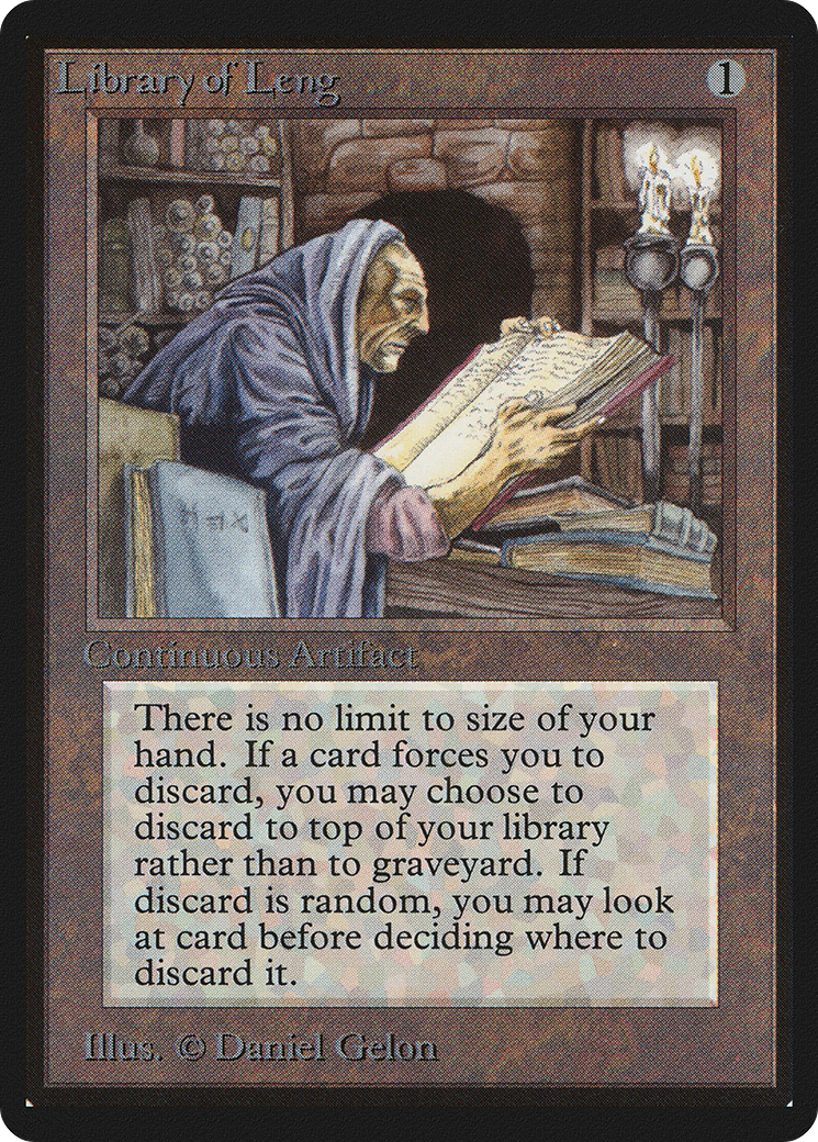 Library of Leng (LEB-) - Limited Edition Beta