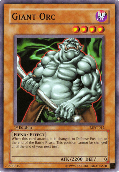 Giant Orc [MFC-012] Common - Josh's Cards