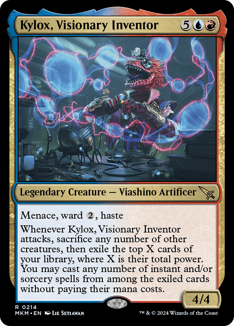 Kylox, Visionary Inventor [Murders at Karlov Manor] - Josh's Cards