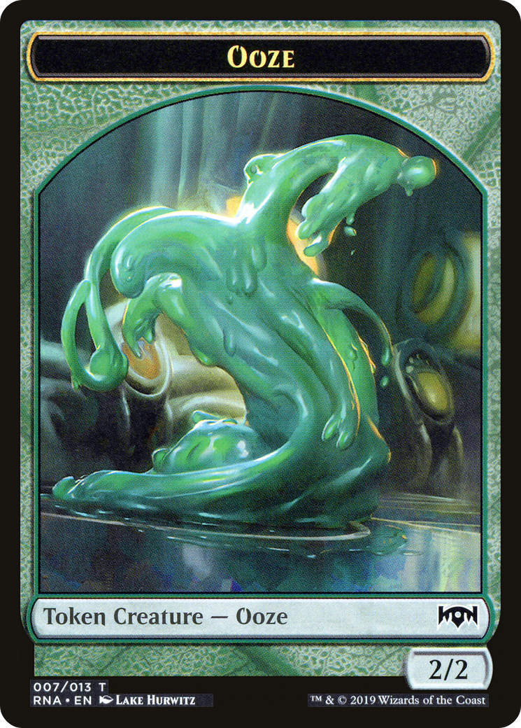 Ooze (RNA-007) - Ravnica Allegiance Tokens