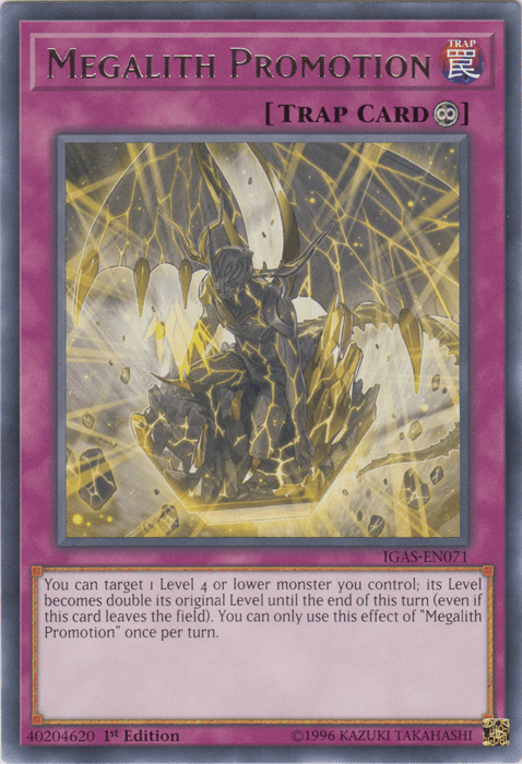 Megalith Promotion [IGAS-EN071] Rare - Josh's Cards