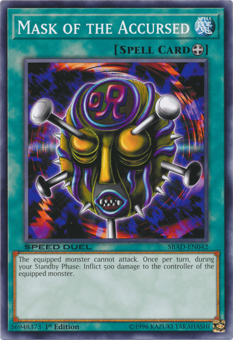 Mask of the Accursed [SBAD-EN042] Common - Josh's Cards