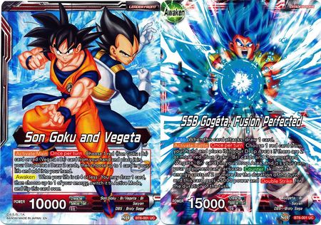 Son Goku and Vegeta // SSB Gogeta, Fusion Perfected (BT6-001) [Destroyer Kings] Parallel Foil