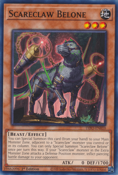 Scareclaw Belone [DIFO-EN010] Common - Josh's Cards