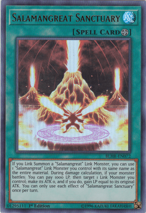 Salamangreat Sanctuary [BLHR-EN072] Ultra Rare - Josh's Cards