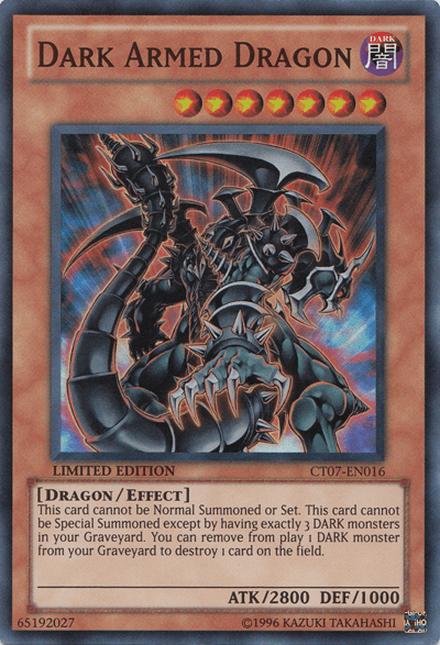 Dark Armed Dragon [CT07-EN016] Super Rare - Josh's Cards